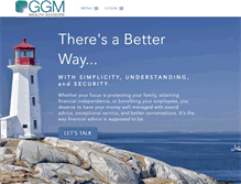 Tablet Screenshot of ggmwealthadvisors.com